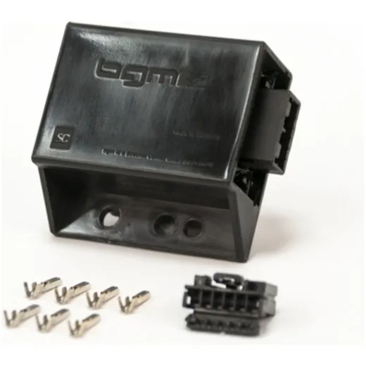 Horn rectifier incl. faston terminals -BGM PRO- with blinker relay for LED indicator and USB charge plug 51377 Horn rectifier incl. faston terminals -BGM PRO- with blinker relay for LED indicator and USB charge plug 51377