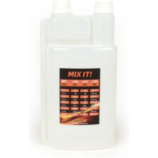Oil jug - squeeze bottle -BGM PRO 1000ml- with dosing chamber and two lids 51382 Oil jug - squeeze bottle -BGM PRO 1000ml- with dosing chamber and two lids 51382