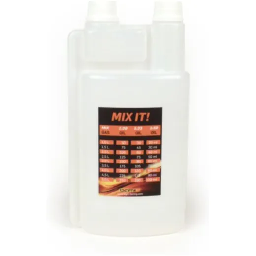Ölmessbecher Dosierflasche BGM PRO 1000ml mit Dosierkammer (_1