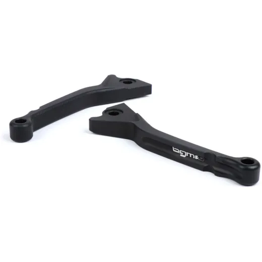Bremshebel Set BGM PRO CNC Sport, kurz (130mm), schwarz matt für Vespa GT, GTL, GTS 125-300 51392