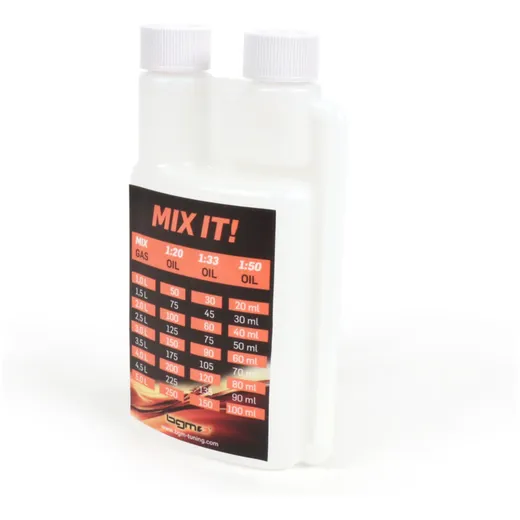 Ölmessbecher Dosierflasche BGM PRO 250ml mit Dosierkammer (1_2