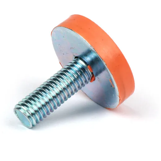 Gummipuffer Ø=27mm x 6mm mit Gewindestange M8 für Hauptständ_3
