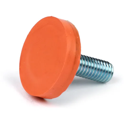 Gummipuffer Ø=27mm x 6mm mit Gewindestange M8 für Hauptständ_2