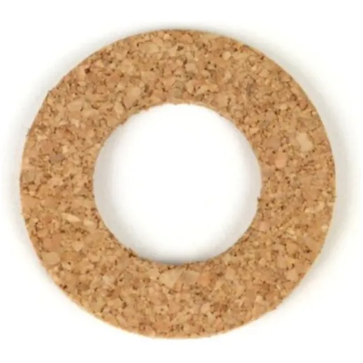 Gasket fuel tank/fuel tap -BGM ORIGINAL 24x43.5x3mm- Vespa Wideframe VN, VM, ACMA - cork 51479