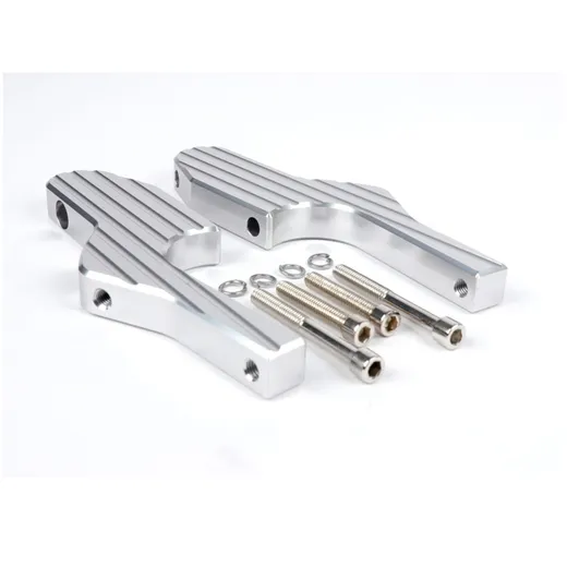 Pair of foot peg adapters for pillion rider -MOTO NOSTRA, CN_1