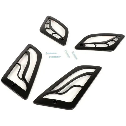 Blinkergitter-Set Moto Nostra Vespa GT, GTL, GTV, GTS 125-300 schwarz matt 51652
