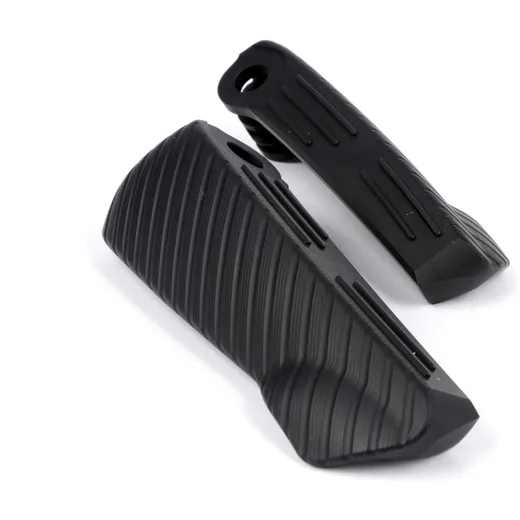 Fußrasten-Set Moto Nostra CNC, schwarz matt Vespa GT, GTL, GTS 125-300, GTV 51655