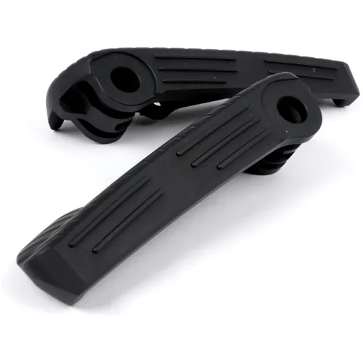Pair of foot pegs -MOTO NOSTRA, CNC, black mat- Vespa GT, GT_1