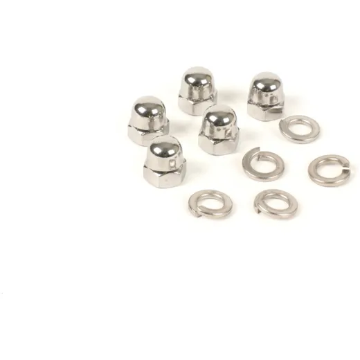 Hutmutter-Set für Felge Vespa (Typ PX) BGM Original Edelstahl M8 SW=13mm 51679