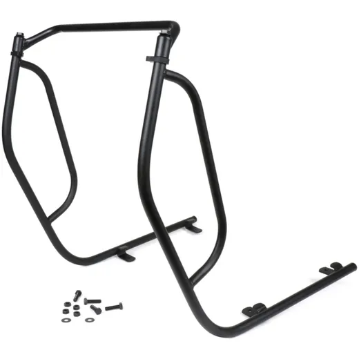 Crash bar legshield -MOTO NOSTRA- Vespa PX80, PX125, PX150, PX200 - black 51690