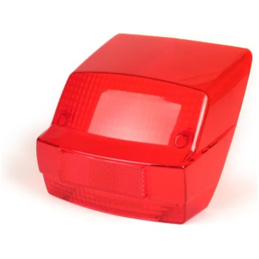 Tail light lens -MOTO NOSTRA- Vespa PX (-1984) with E-mark - red 51742