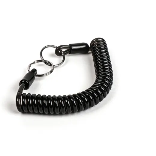 Key ring -MOTO NOSTRA Spiral- length 150mm - black 51777 Key ring -MOTO NOSTRA Spiral- length 150mm - black 51777