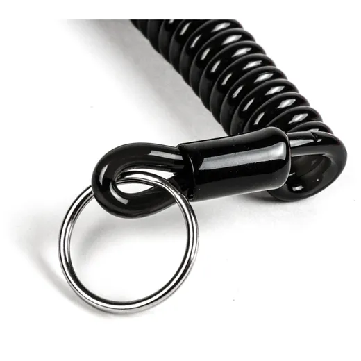 Key ring -MOTO NOSTRA Spiral- length 150mm - black 51777_2