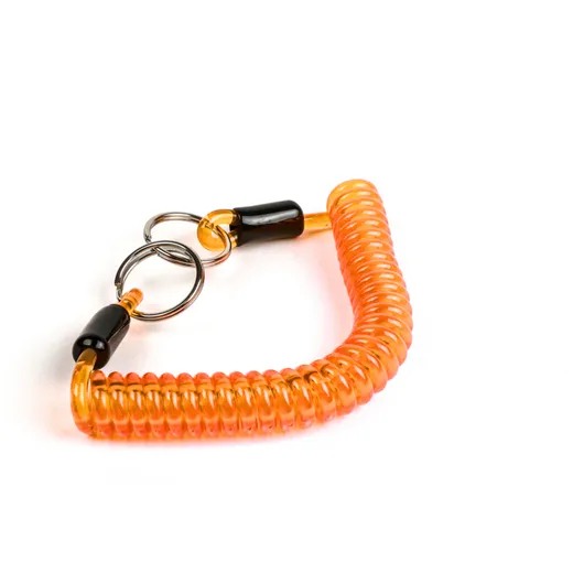 Key ring -MOTO NOSTRA Spiral- length 150mm - orange 51807 Key ring -MOTO NOSTRA Spiral- length 150mm - orange 51807