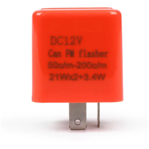 Blinkrelais Moto Nostra Einstellbar 2-Pin LED 12V DC (2x21W _2