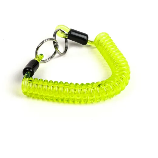 Schlüsselspirale Schlüsselanhänger Moto Nostra Länge 150mm Grün 51849