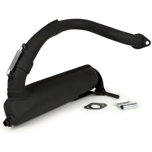 Exhaust-BGM PRO banana TOURING- Vespa PV125, ET3 125 - black_2