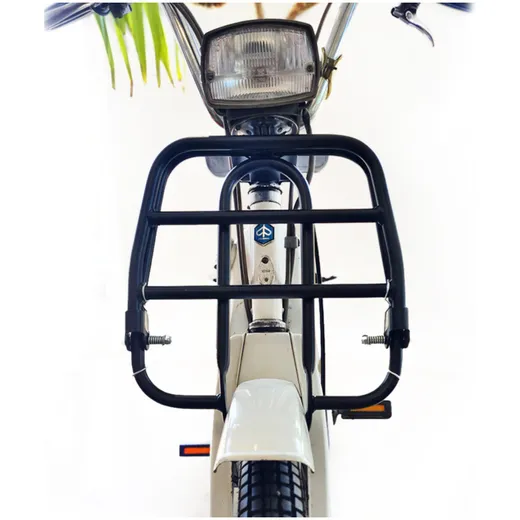 Gepäckträger vorne Moto Nostra Piaggio Ciao Schwarz matt V2 _3