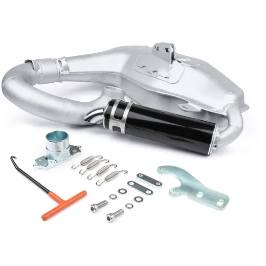 exhaust BGM PRO Big Box Sport silver for Lambretta series 1-3 51978