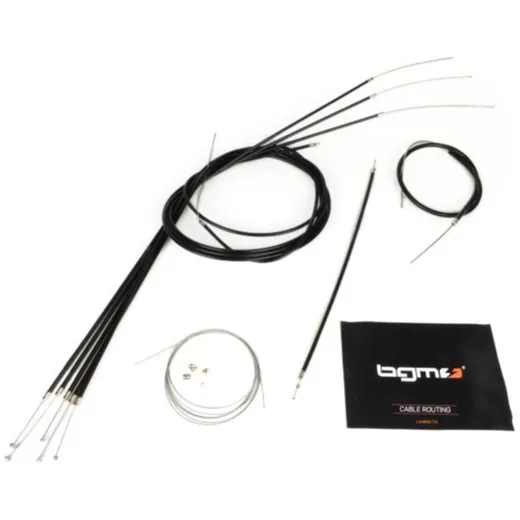 Cable set -BGM ORIGINAL, PE inner liner- Lambretta DL, GP 52_3