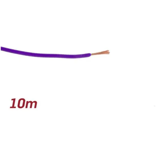 Elektrokabel Universal 0,85mm² 10m Violett 52183_1