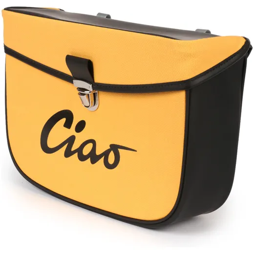 saddle bag Moto Nostra Ciao black-yellow 52214_2