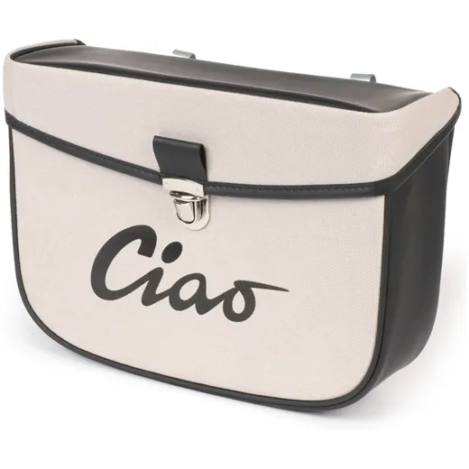 Saddlebag -MOTO NOSTRA- Ciao Grey Black 52215 Saddlebag -MOTO NOSTRA- Ciao Grey Black 52215