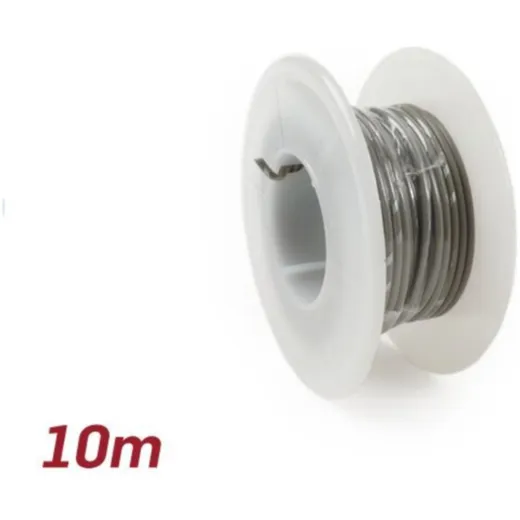 Elektrokabel Universal 0,85mm² 10m Grau 52219