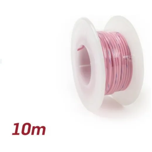 Electric wire -UNIVERSAL 0.85mm²- 10m - rose 52221_1
