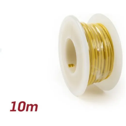 Electric wire -UNIVERSAL 2.0mm²- 10m - yellow 52234_1