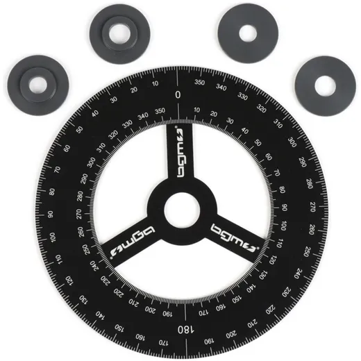 Gradscheibe BGM PRO Aluminium Schwarz 52245
