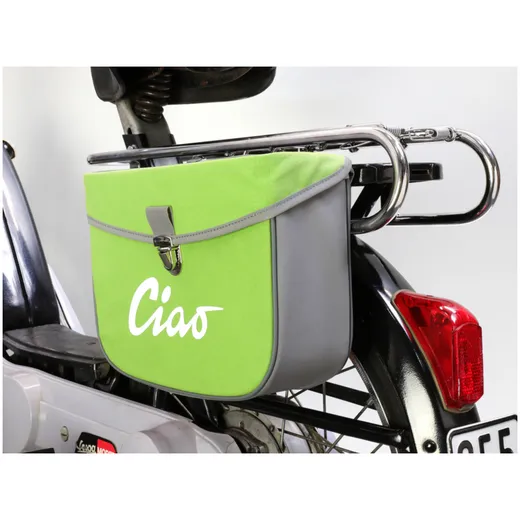 Satteltasche Moto Nostra Ciao Grün Grau 52248_3