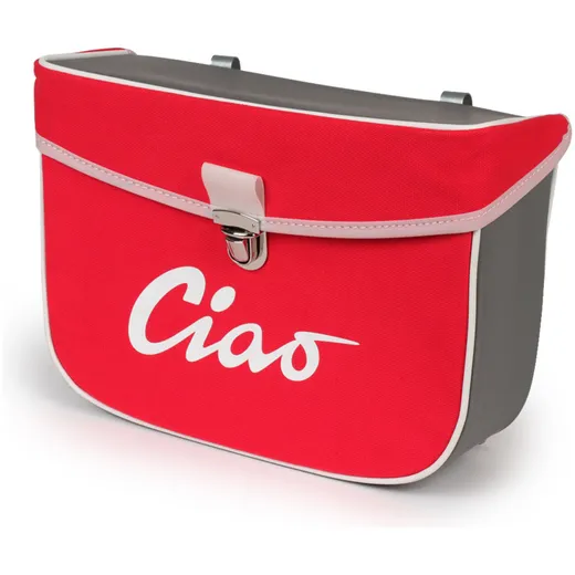 Saddlebag -MOTO NOSTRA- Ciao Red Grey 52280