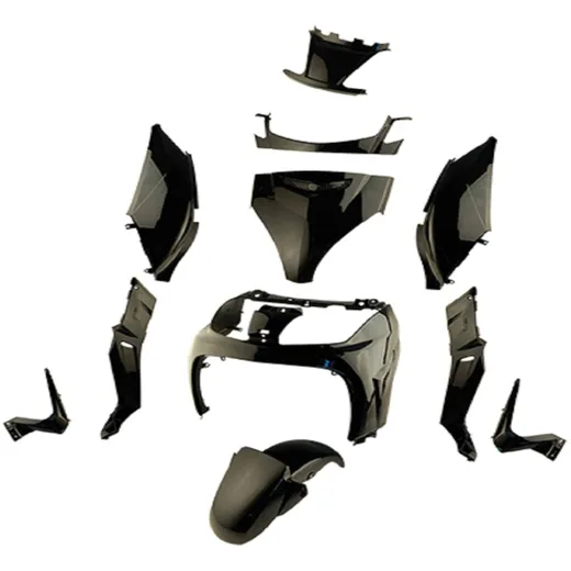 bodywork kit 11-piece black glossy for Yamaha X-Max 125-250cc, MBK Skycruiser 125-250cc -2009 52397