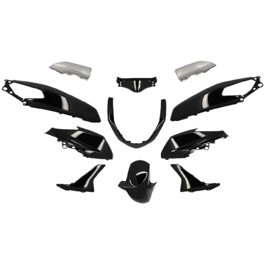 Verkleidungskit 11-teilig schwarz glänzend für Yamaha N-Max 125ccm 2015-2020 52408