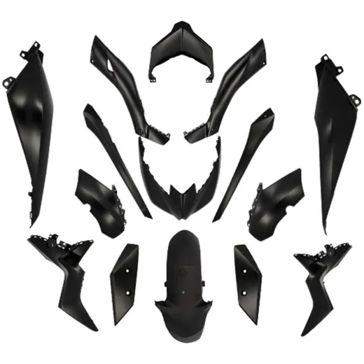 Verkleidungskit 15-teilig schwarz matt für Yamaha X-Max 125, 300 2018- 52413