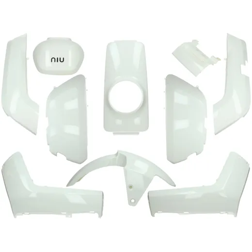 Verkleidungskit 10-teilig weiß glänzend für NIU-N1, NQi-Sport 52418