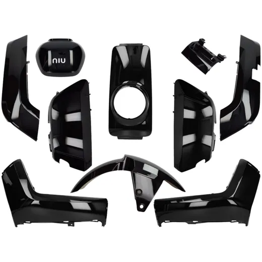 Verkleidungskit 10-teilig schwarz glänzend für NIU-N1, NQi-Sport 52421