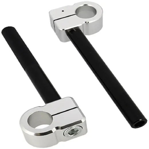Stummellenker / Lenker Doppler 2-teilig, 22mm Aluminium schw_1