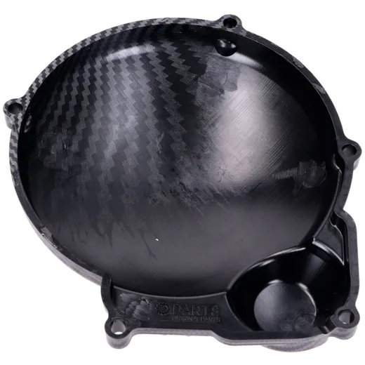 Lichtmaschinendeckel / Zündungsdeckel Carbon-Look für Minare_2