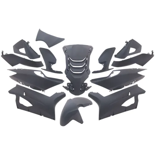 fairing kit EDGE 14-piece black matt for Peugeot Speedfight 4 52543