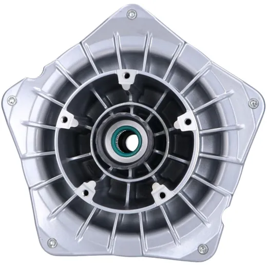 brake drum front GRIMECA NT 10 inch stub d=20mm silver mesh _1
