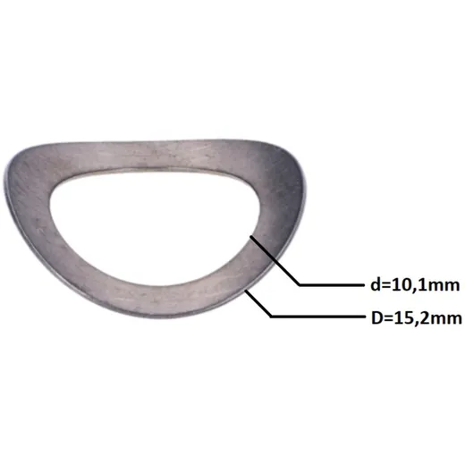 shaft washer / spring washer for shift fork 10,5x14,8x0,1mm _3