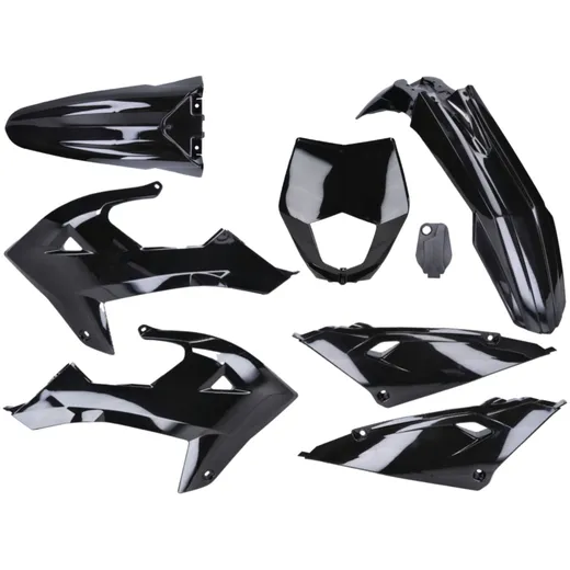 Verkleidung Kit komplett, schwarz für Rieju MRT Pro 2021-2023 Euro5 52927-B