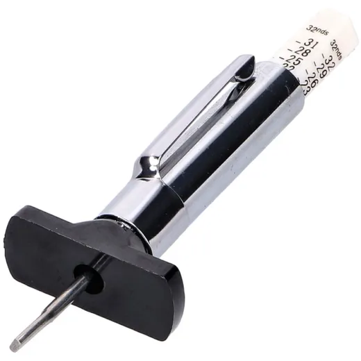 tyre tread gauge 1-25mm Silverline 52956 tyre tread gauge 1-25mm Silverline 52956