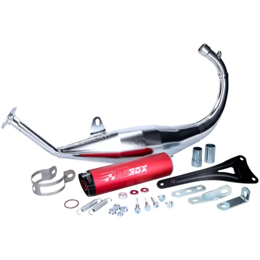exhaust Tecnigas XS 2 chrome for Rieju, Beta, Motorhispania 53118 exhaust Tecnigas XS 2 chrome for Rieju, Beta, Motorhispania 53118