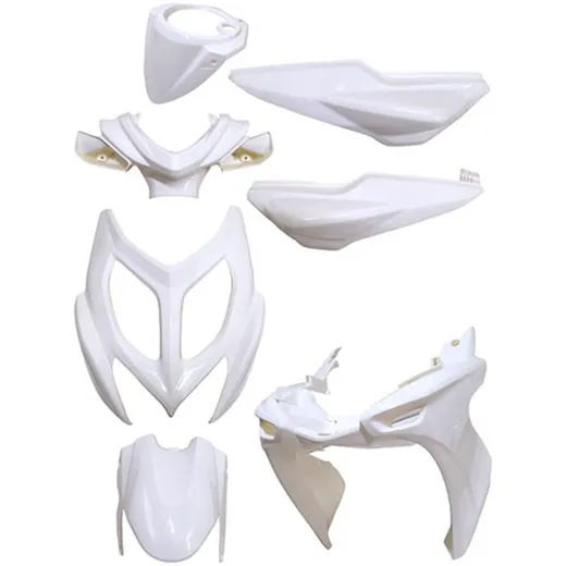fairing kit 7-piece white for Yamaha Aerox, MBK Nitro 2013-2017 53122