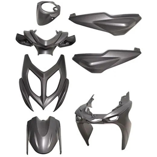 Verkleidungskit 7-teilig anthrazit für Yamaha Aerox, MBK Nitro 2013-2017 53123