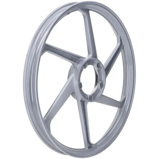 Felge Fast-Arrow Aluminium silber 17 Zoll für Puch Maxi 53308