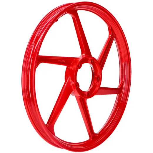 Felge Fast-Arrow Aluminium rot 17 Zoll für Puch Maxi 53310